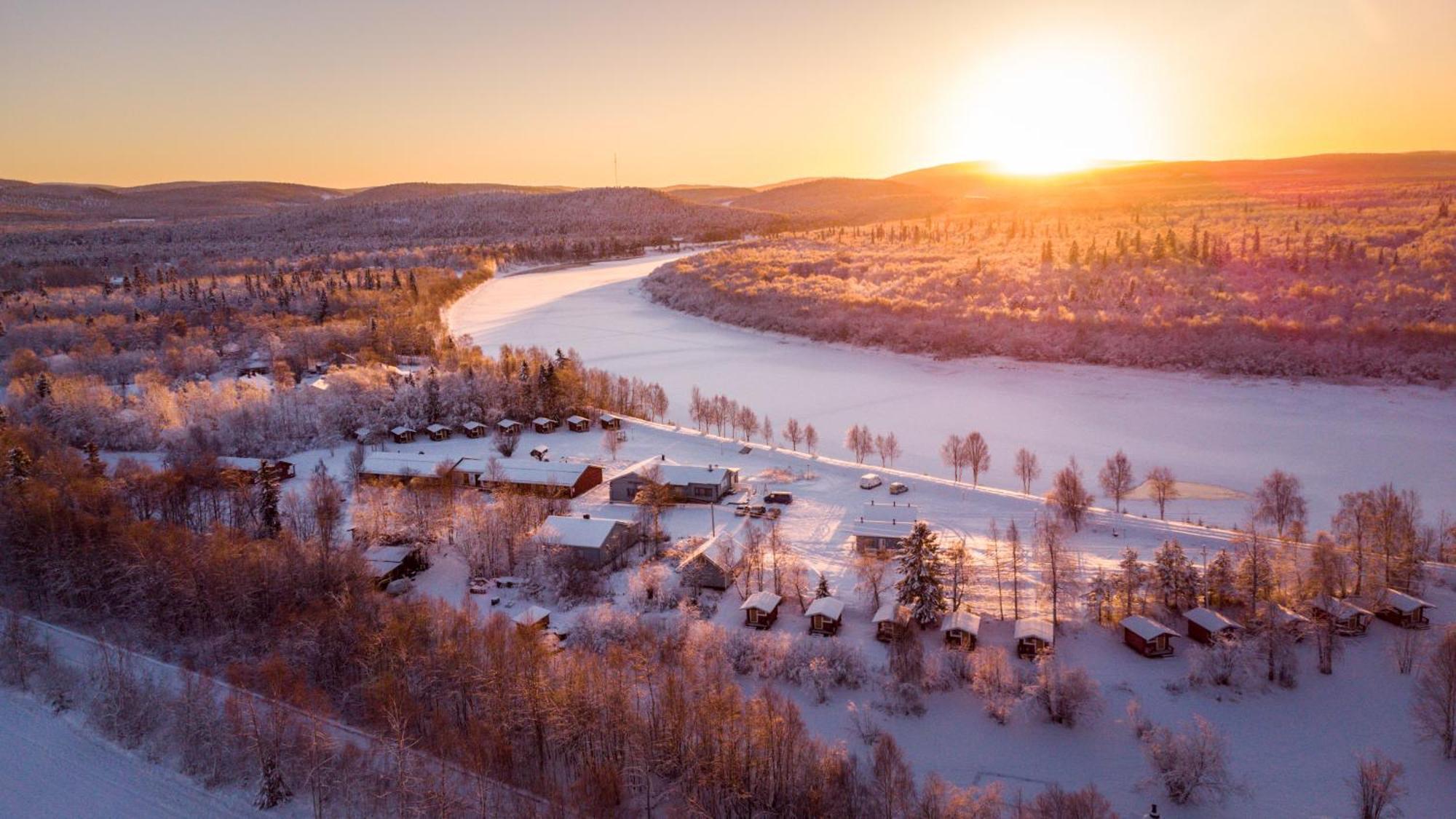 Arctic River Resort Ivalo Ngoại thất bức ảnh